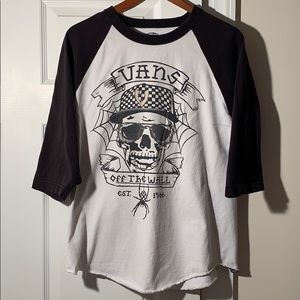 Men’s Vans 3/4 Sleeve T-shirt